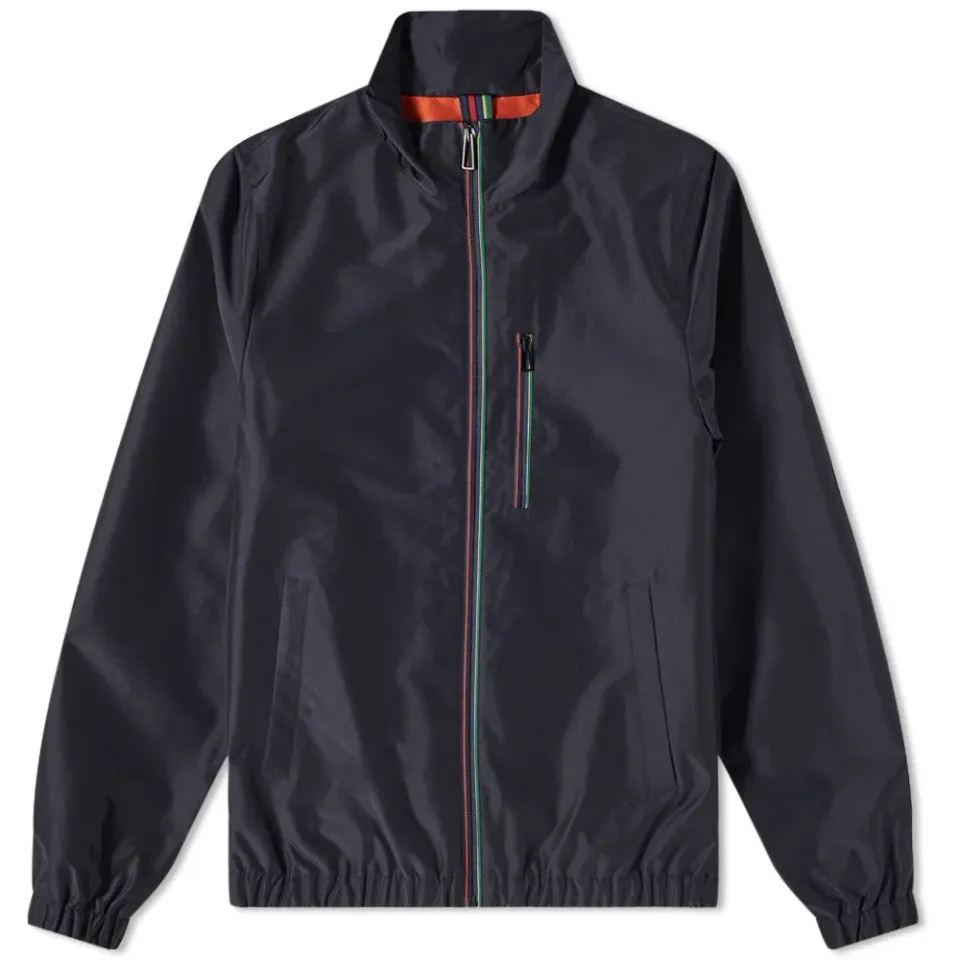 Striped Zip Track Jacket