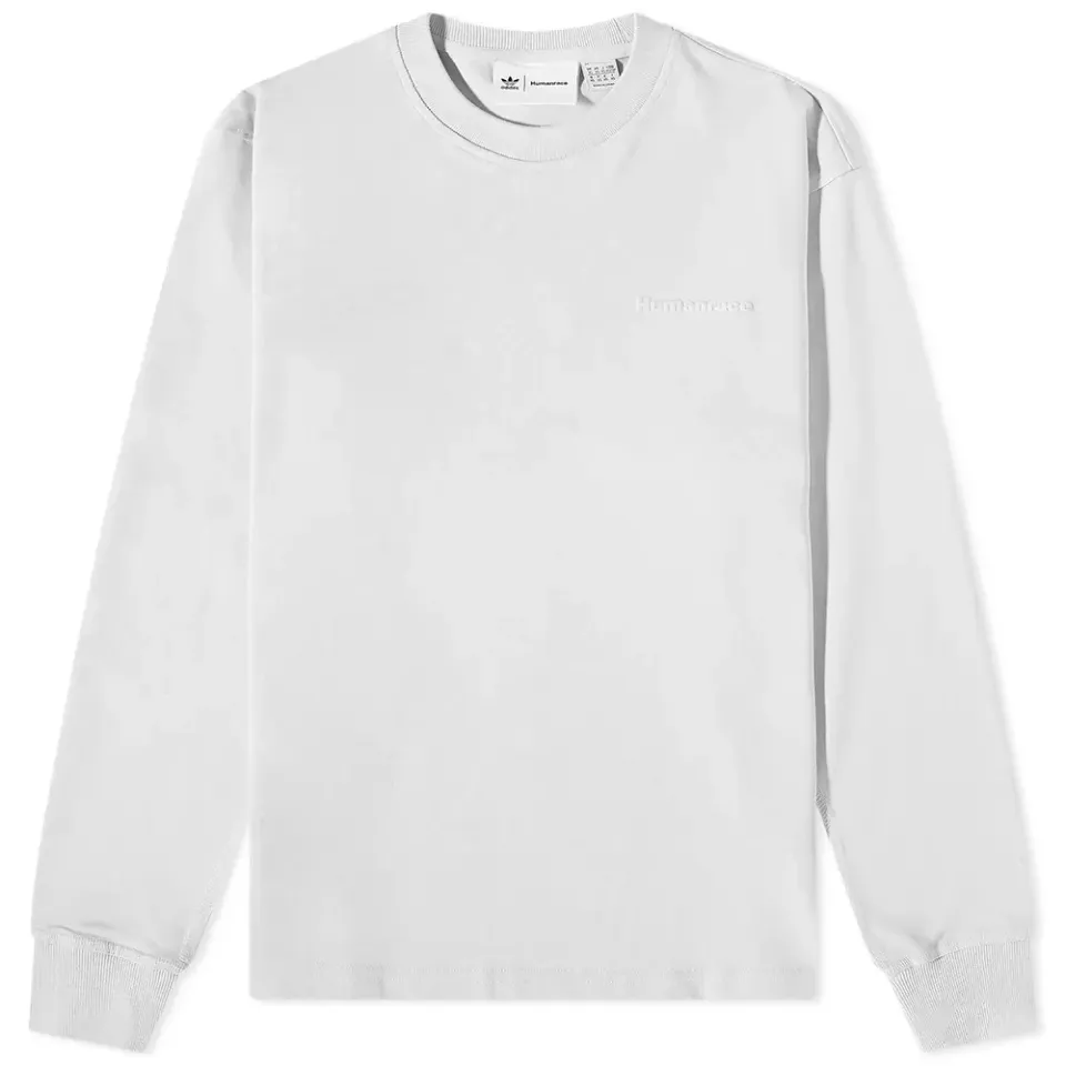 x Pharrell Williams Long Sleeve Premium Basics T-Shirt