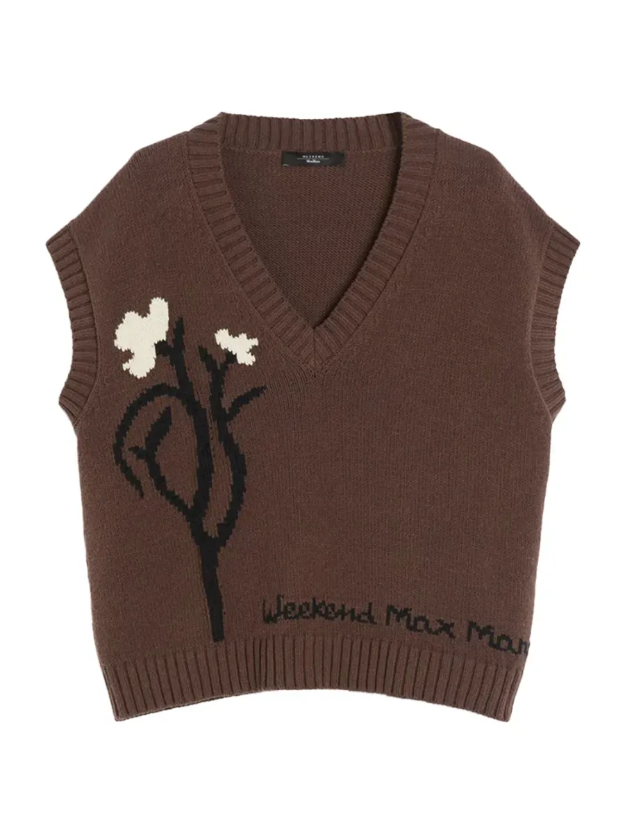 crusca vest Brown