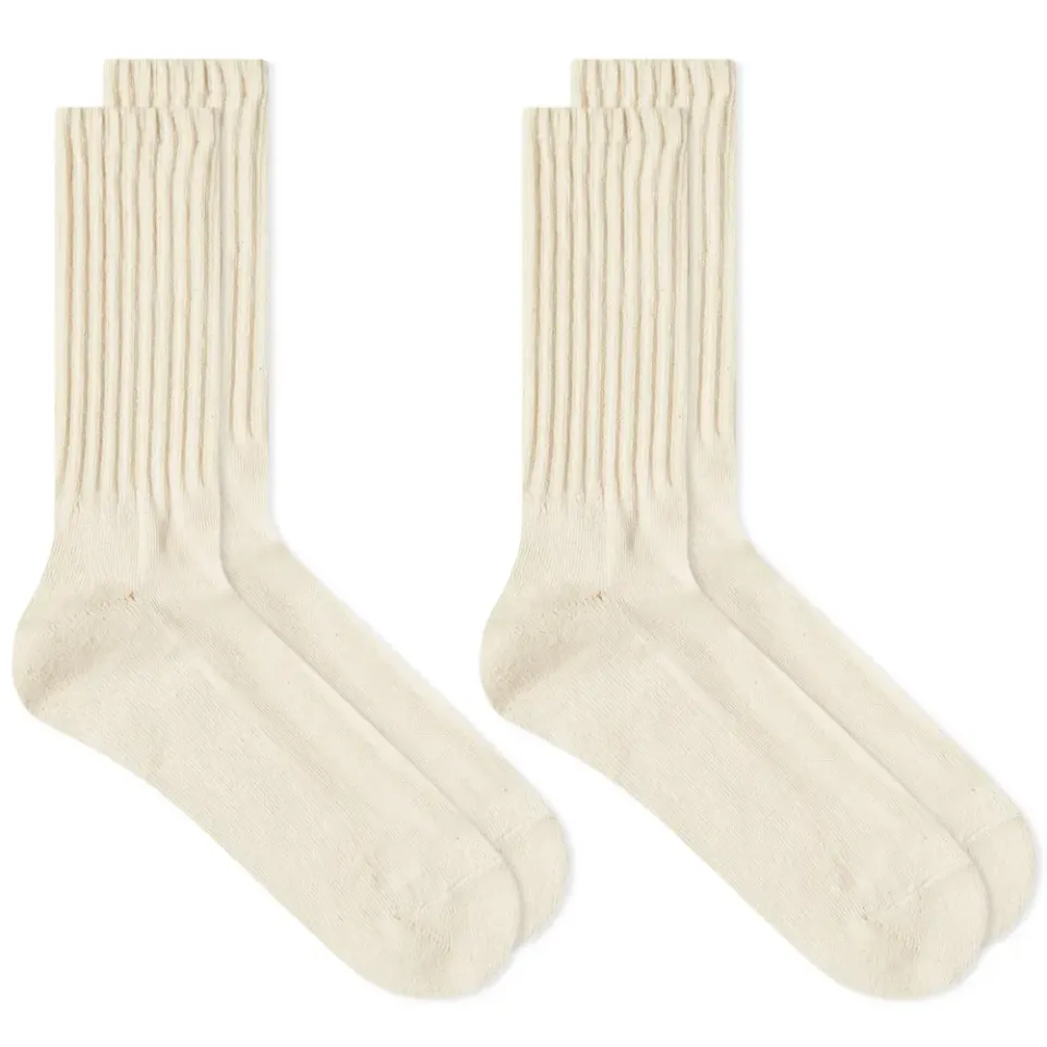 OC Pile Low Crew Sock - 2 Pack
