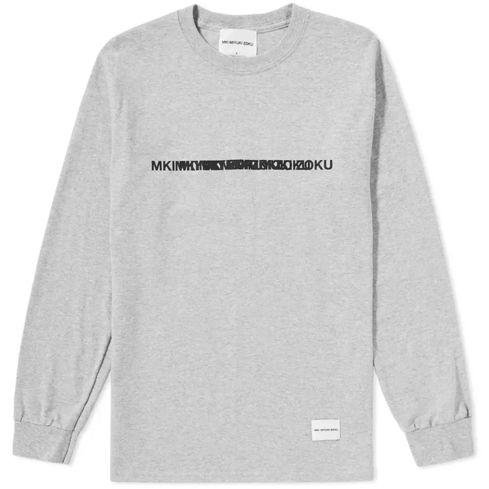 Long Sleeve Layered Logo Tee