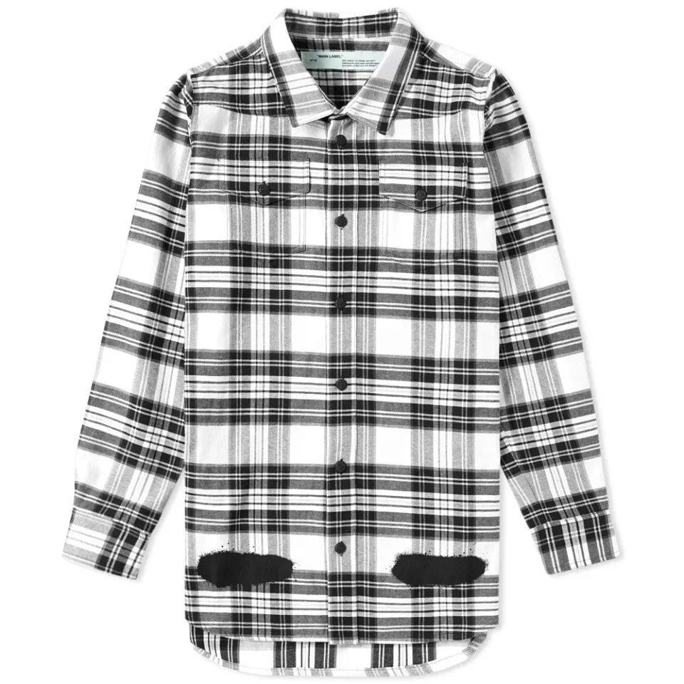 Diagonals Spray Check Shirt