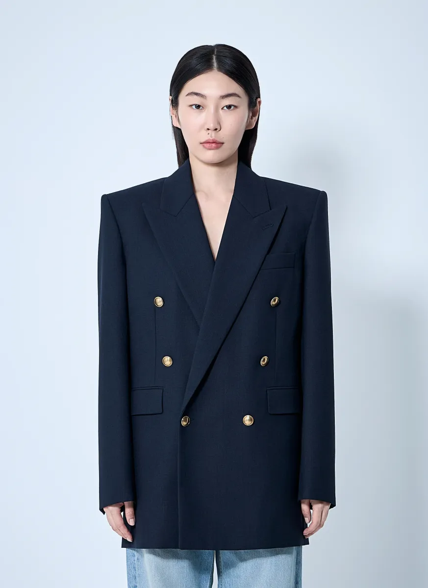 Wool Chiné Blazer