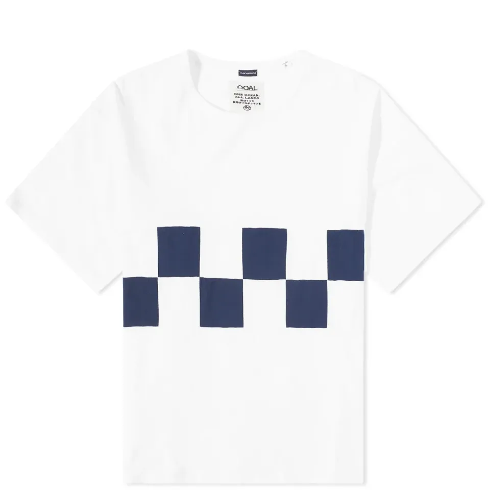Checkerboard Oversized T-Shirt