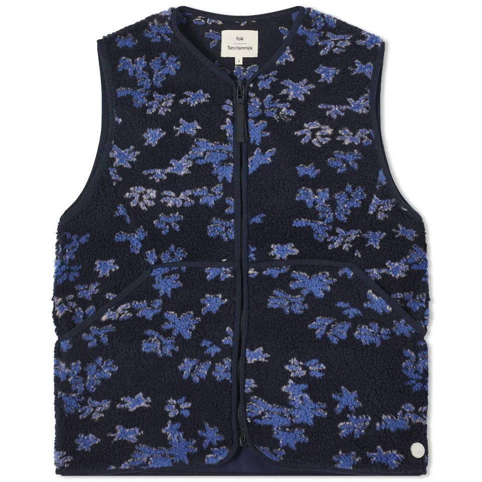 Puzzle Patterned Gilet
