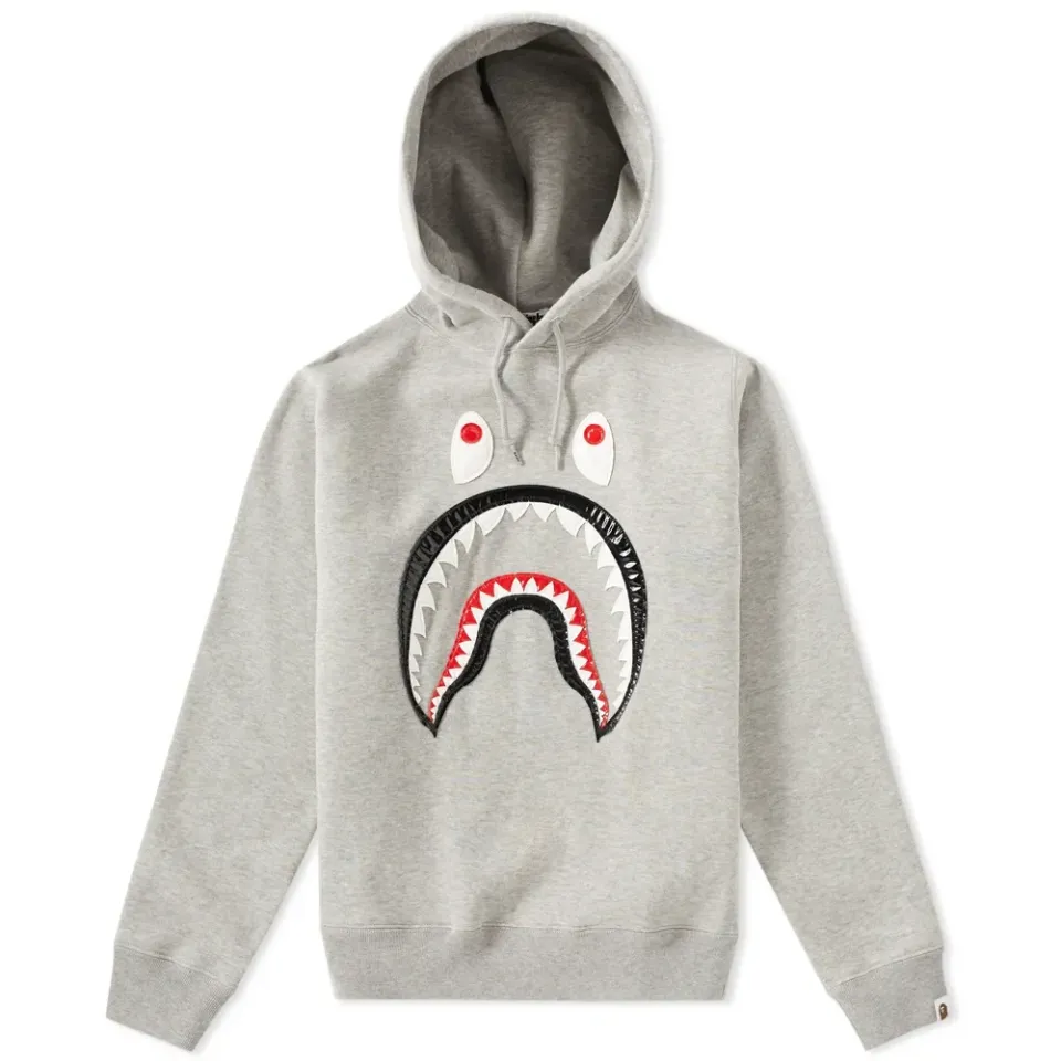 Patent Shark Pullover Hoody