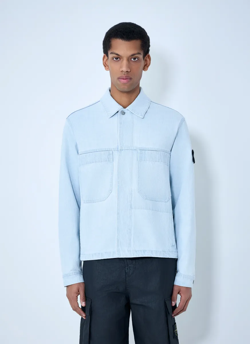 Denim Biker Jacket