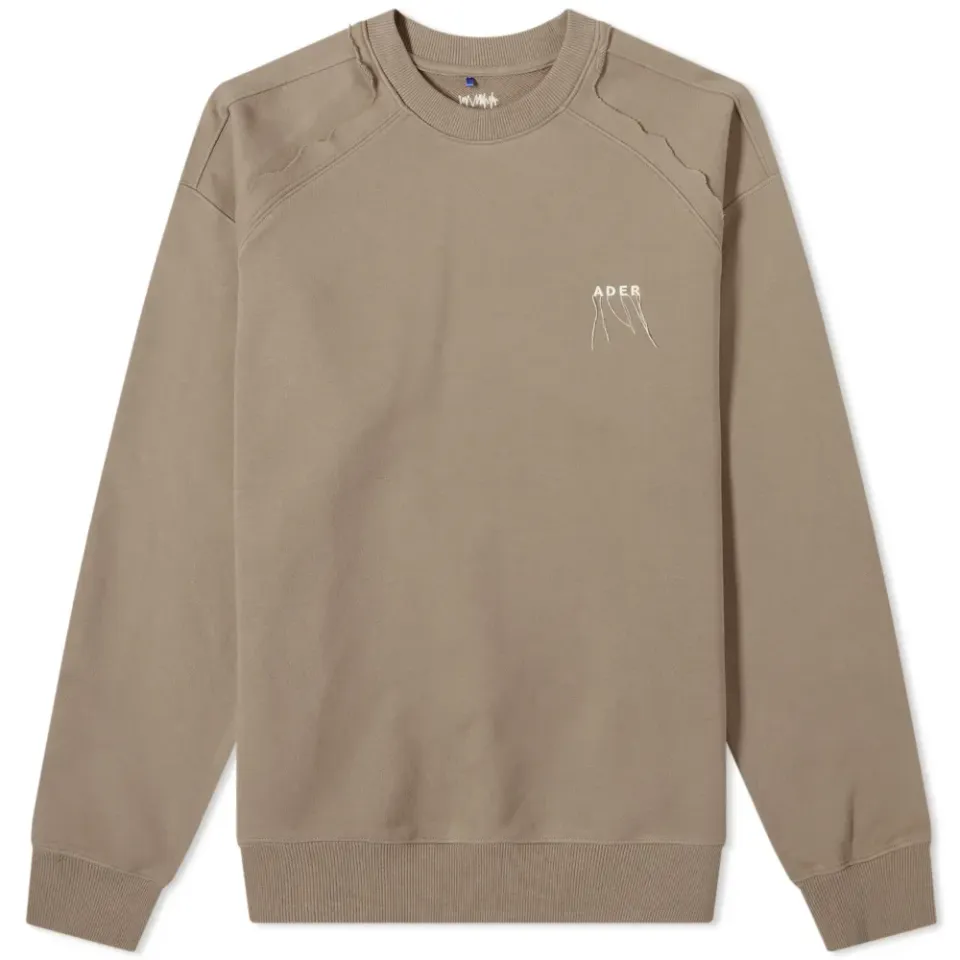 Embroidered Logo Crew Sweat