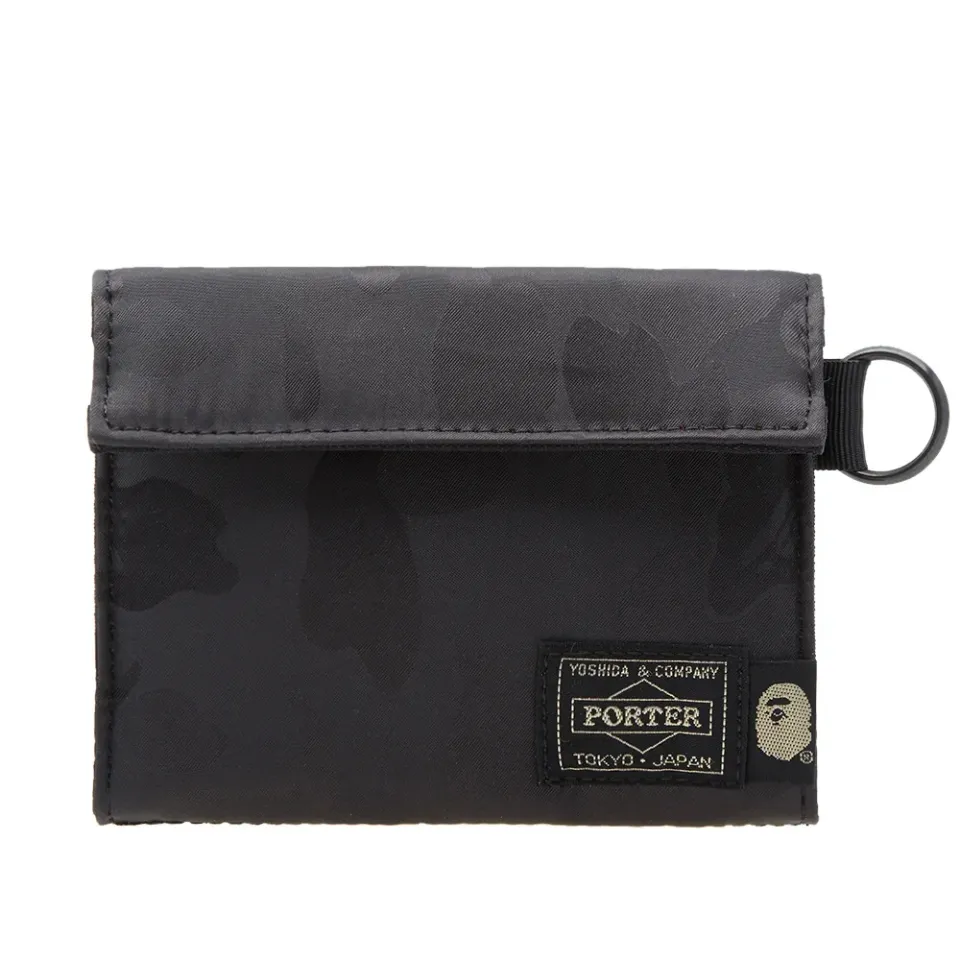 A Bathing Ape x Porter ABC Polyester Jacquard Wallet