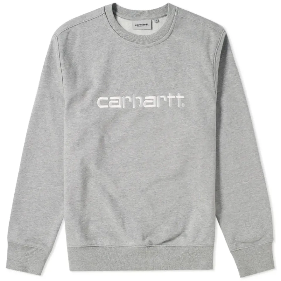 Embroidered Logo Crew Sweat