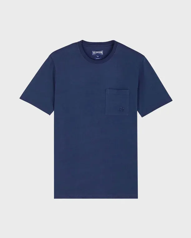 Men Comfort Fit Cotton T-shirt Solid