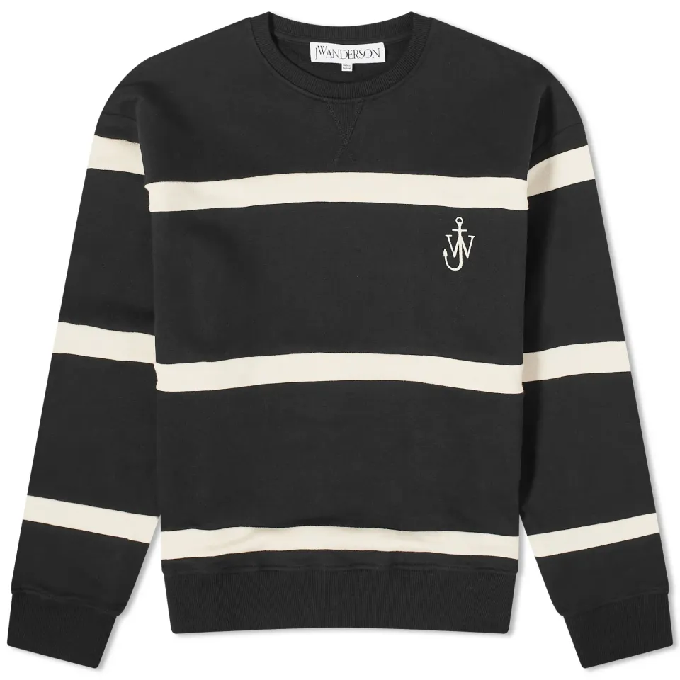 Stripe Crew Sweat