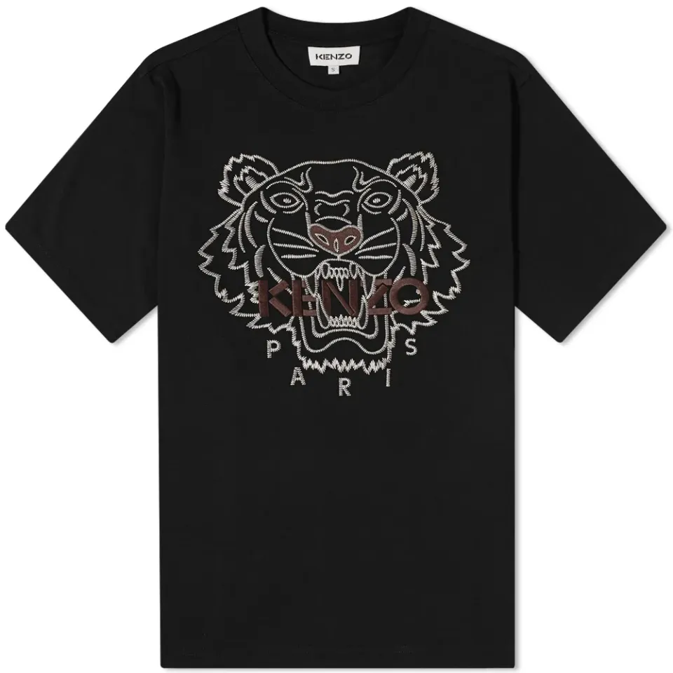 Tiger Embroidered Skate T-Shirt