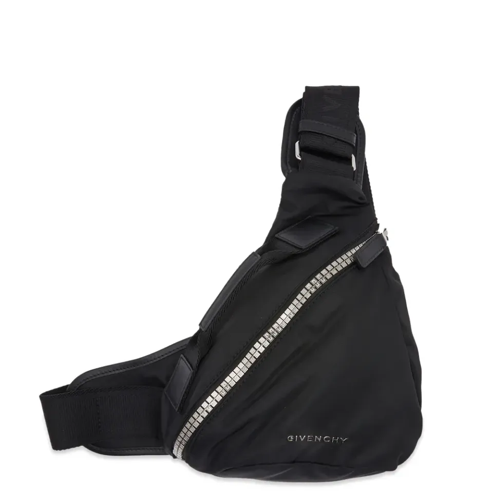 G-Zip Triangle Cross Body Bag