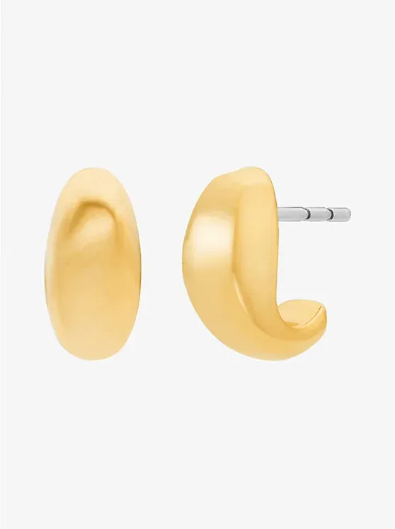 Half Hoop Huggie Earrings