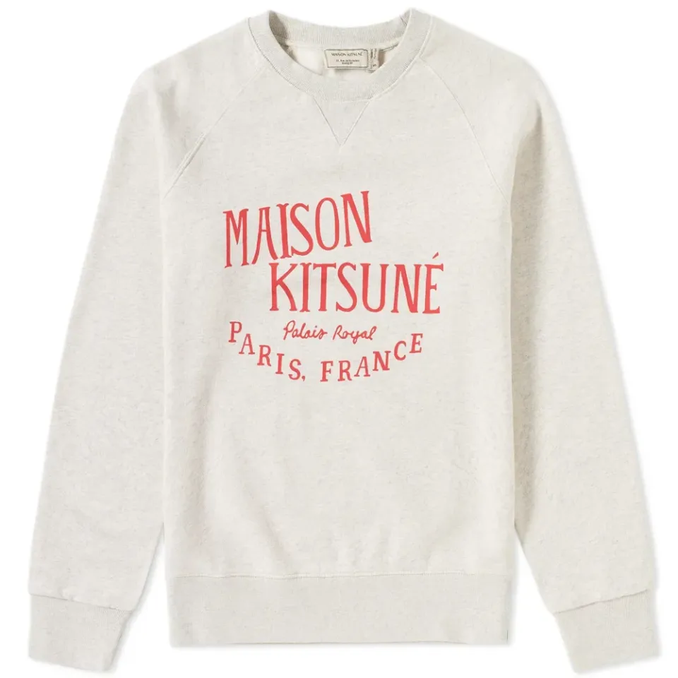Maison Kitsuné Palais Royal Crew Sweat