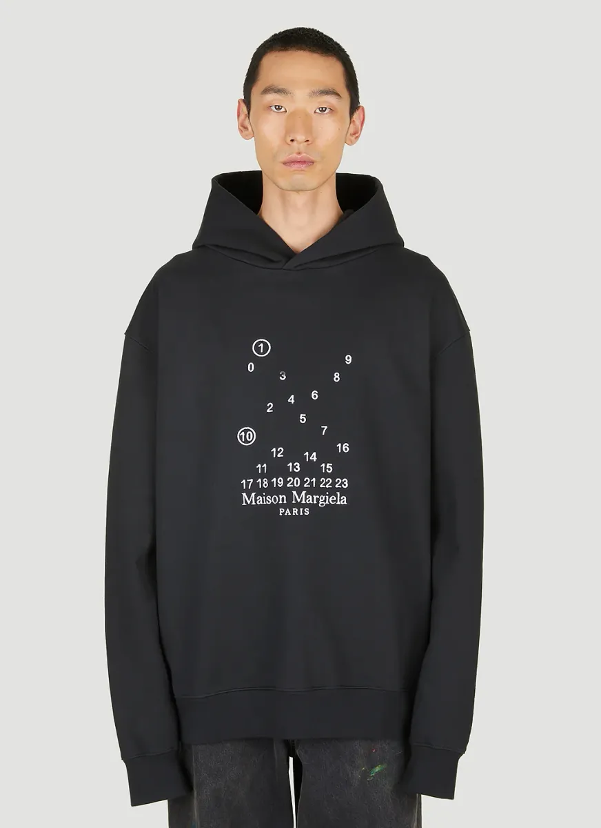 Graphic Print Hooded Sweatshirt
