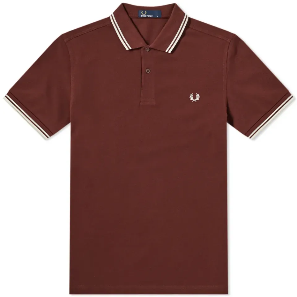 Fred Perry Slim Fit Twin Tipped Polo