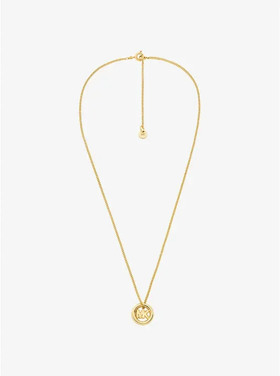 Logo Charm Necklace