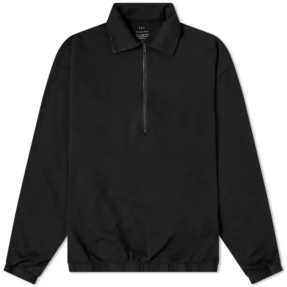 Supima Quarter Zip Sweat
