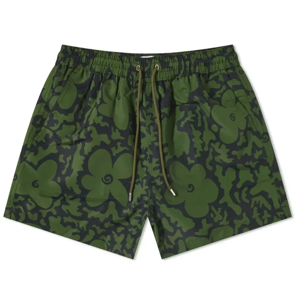 Floral Camo Swim Shorts
