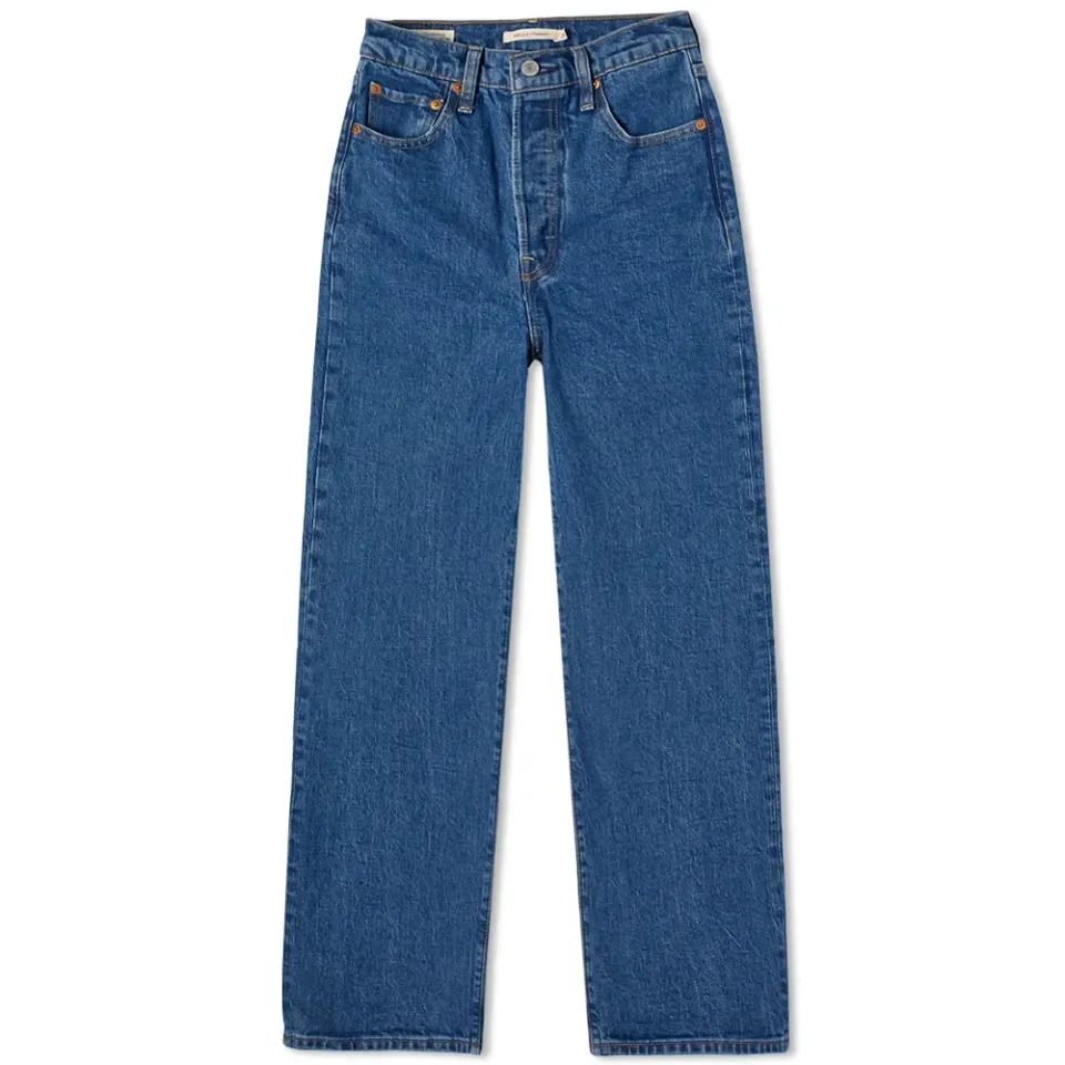 Levi's Ribcage High Rise Straight Leg Jean