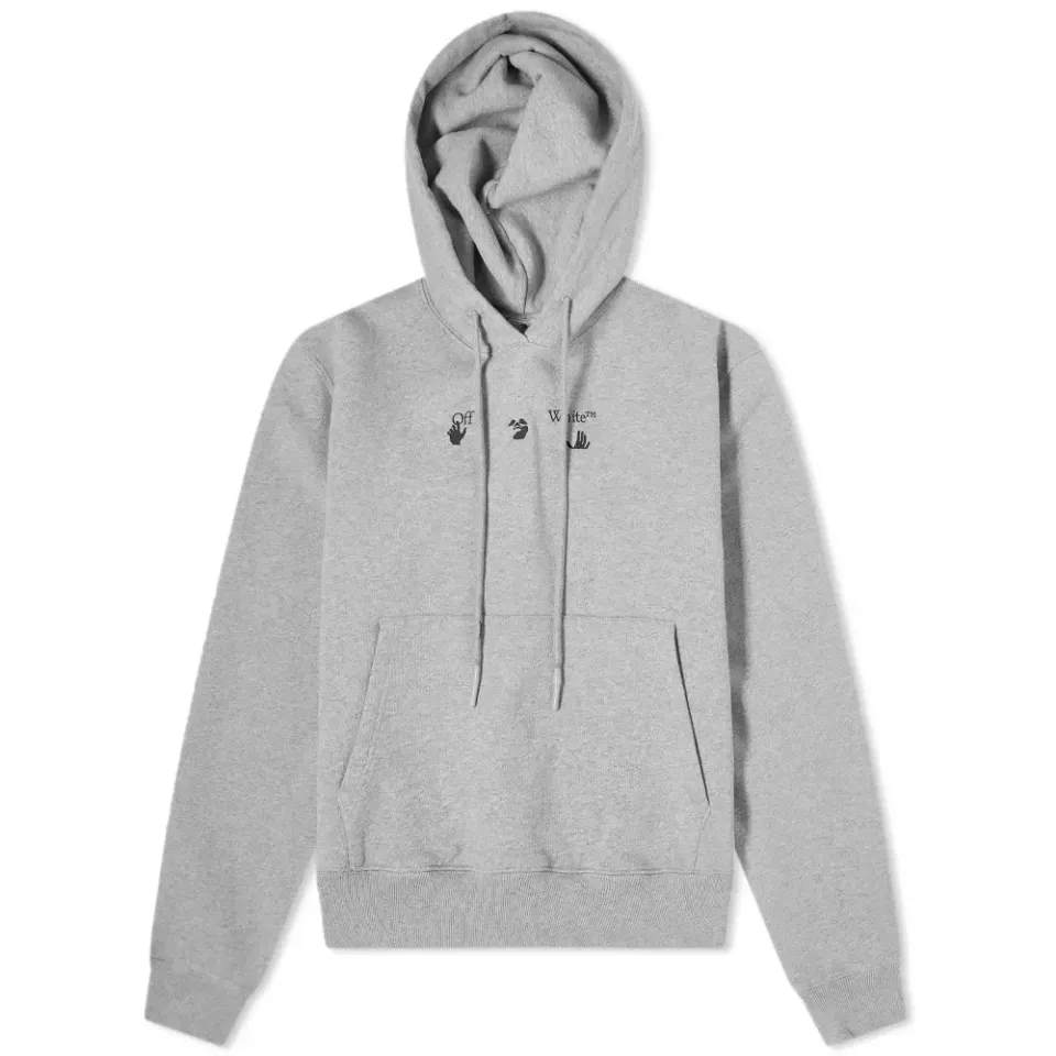 Black Marker Slim Hoodie