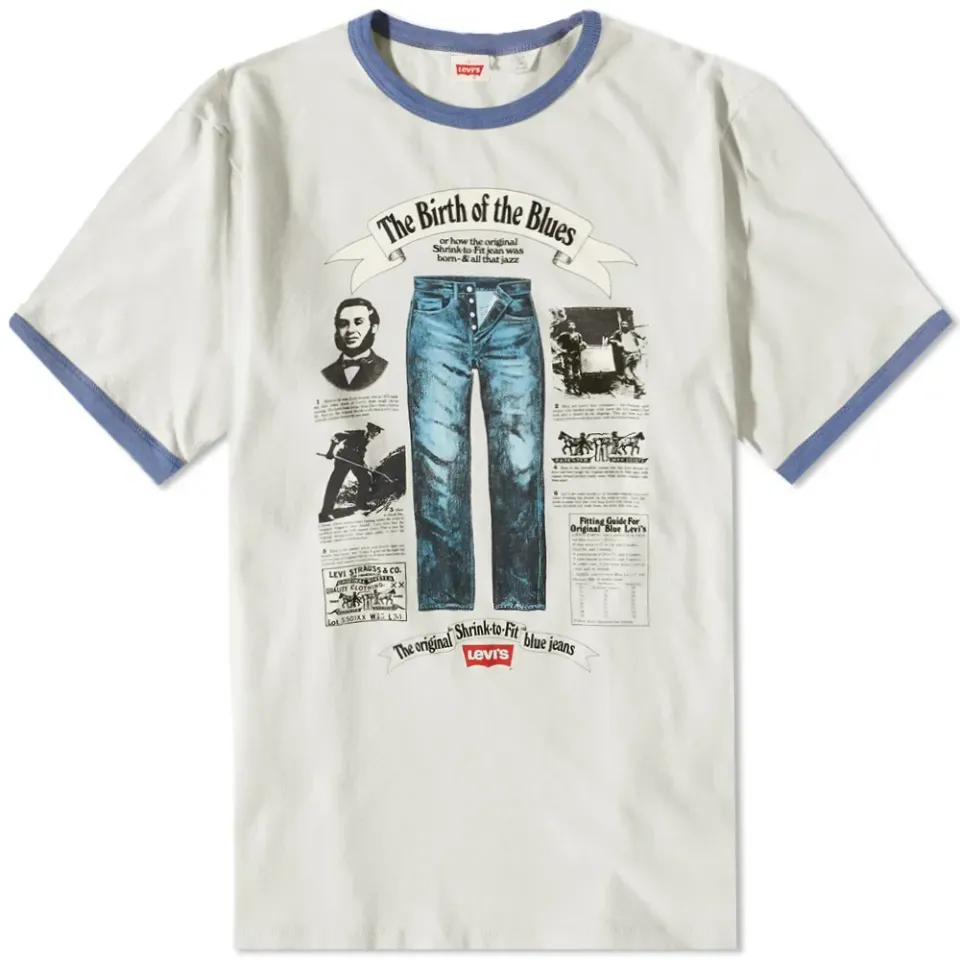 Levis Vintage Clothing 1970's Ringer T-Shirt