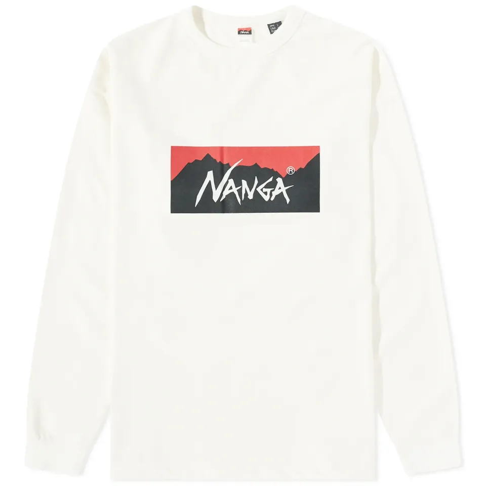Long Sleeve Eco Hybrid Box Logo T-Shirt