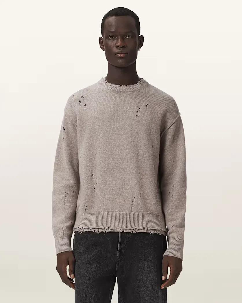 Wolf Oversized Wool Blend Jumper