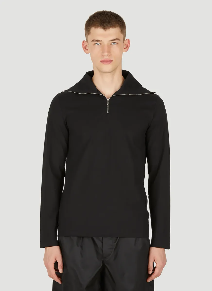 Zip Front Top