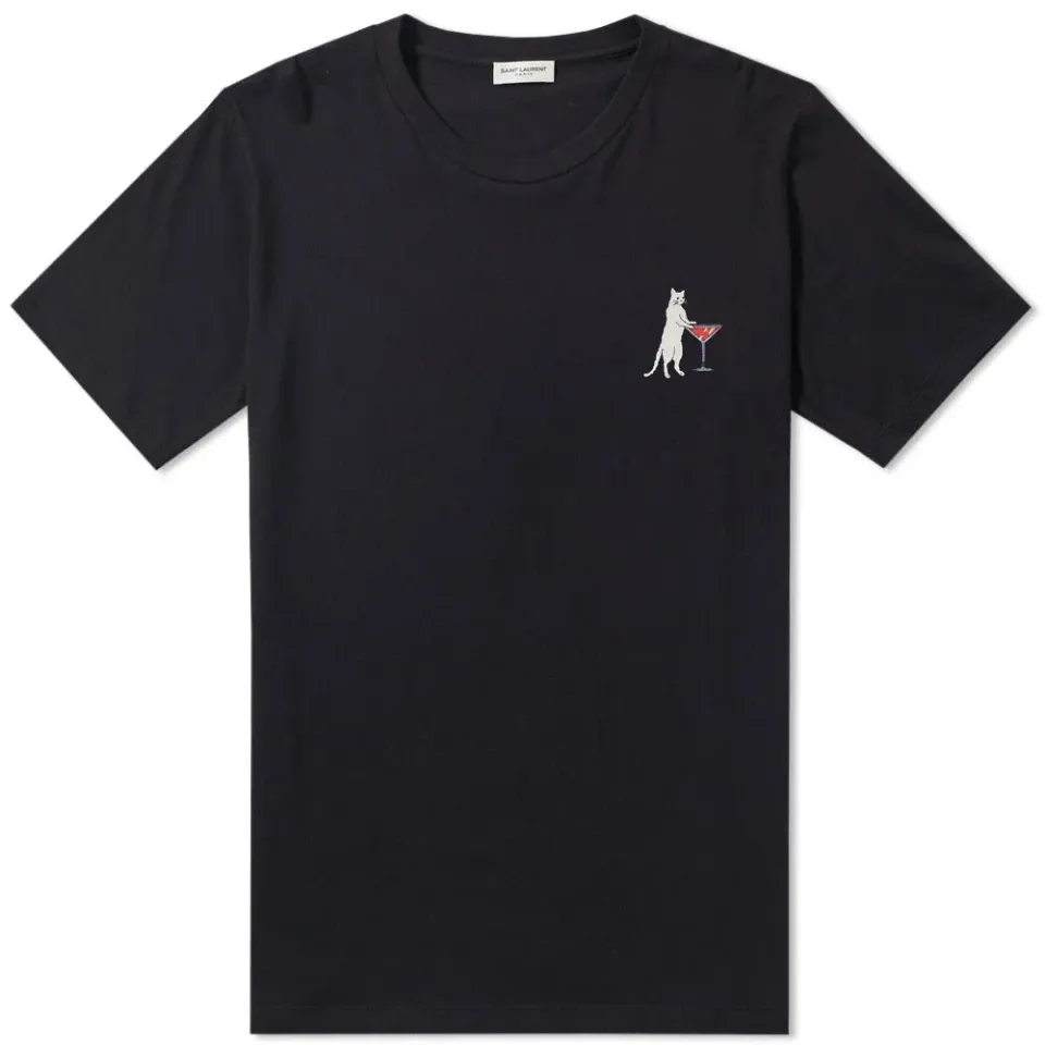 Cocktail Cat Tee