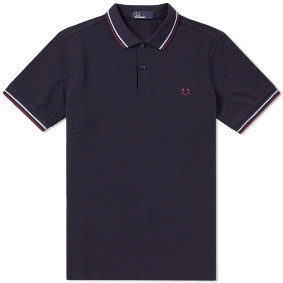 Fred Perry Slim Fit Twin Tipped Polo