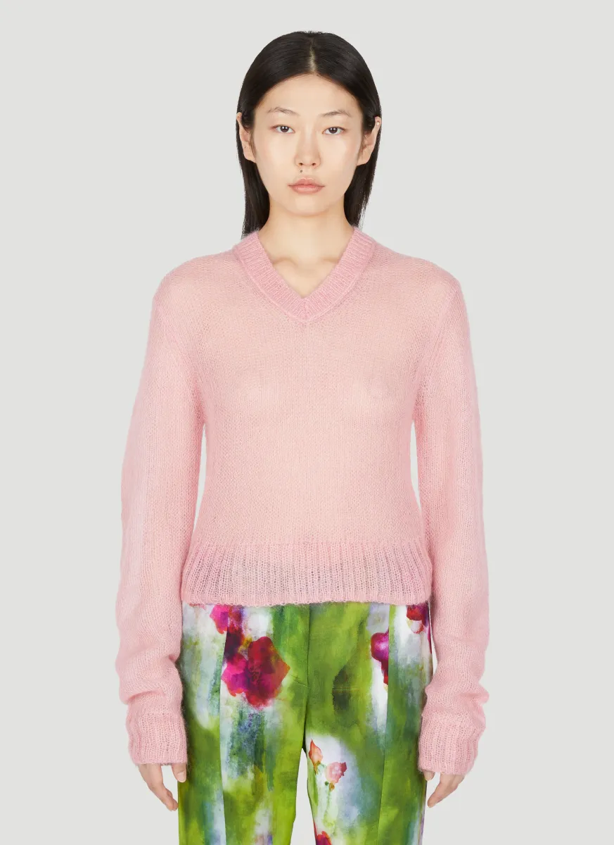 Mohair Knit Sweater