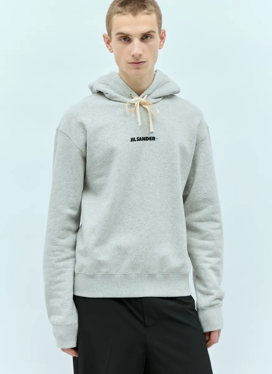 Logo Print Hooded Sweatshirt