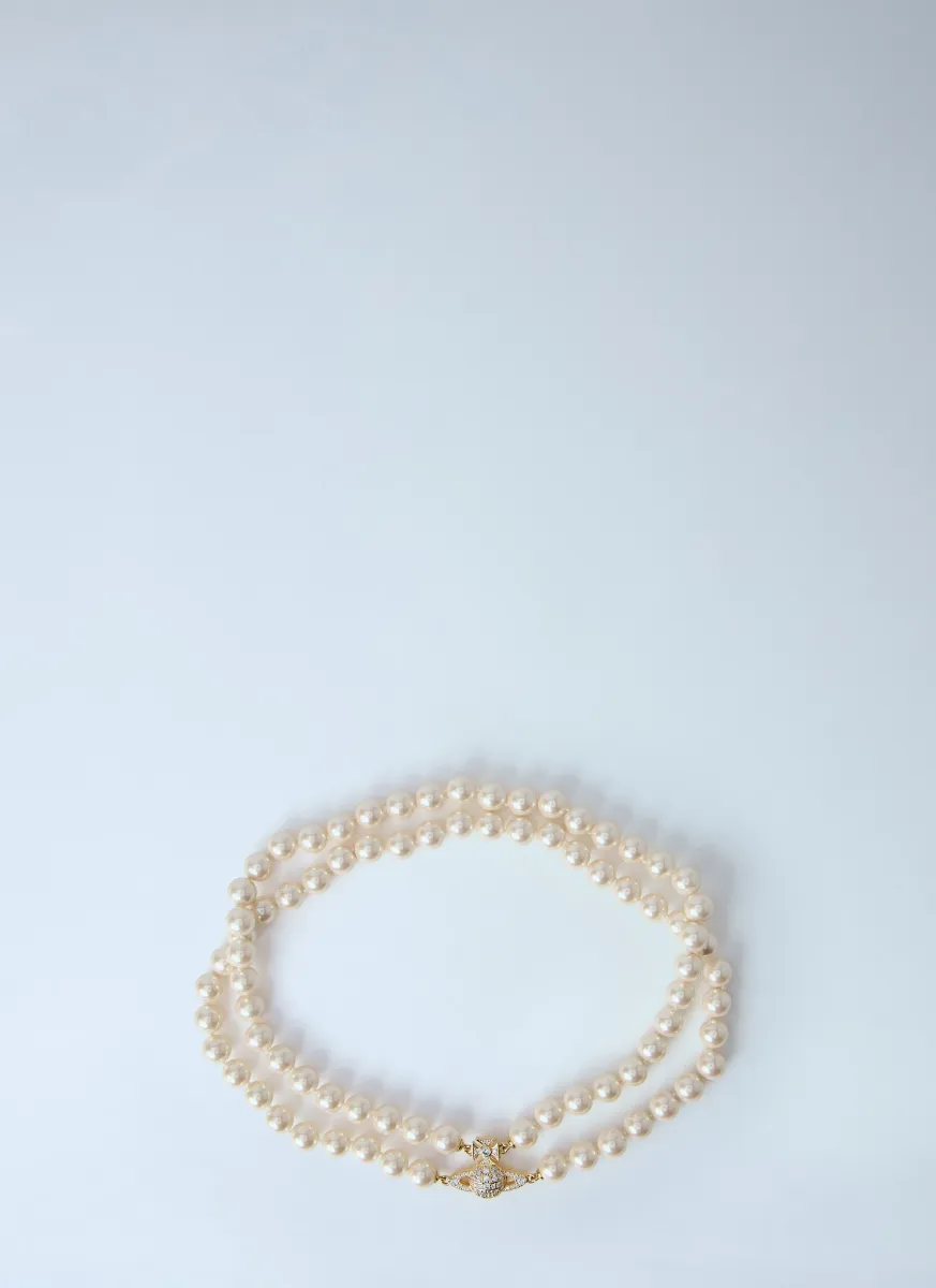 Graziella Pearl Choker Necklace