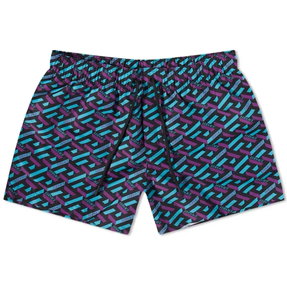 Geometric Print Swim Shorts