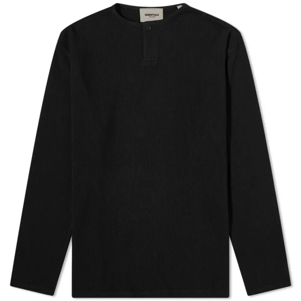 Thermal Waffle Long Sleeve Tee