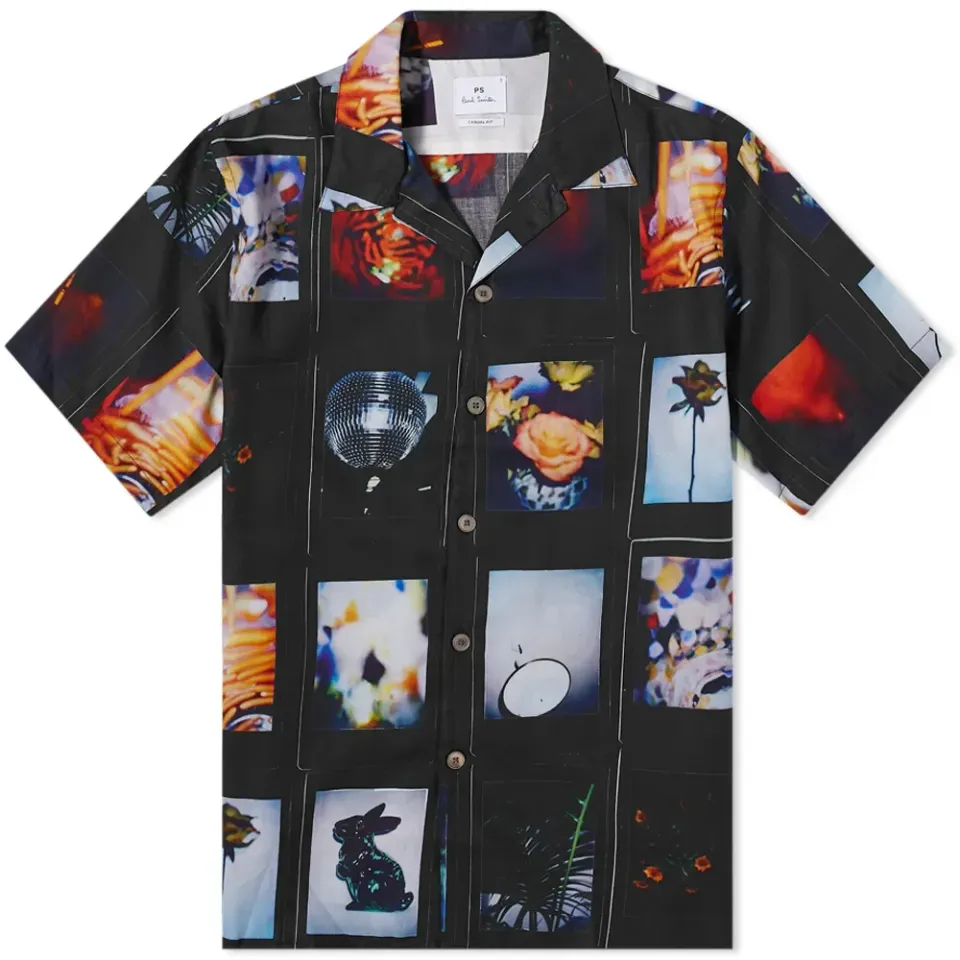 Photo Print Vacation Shirt