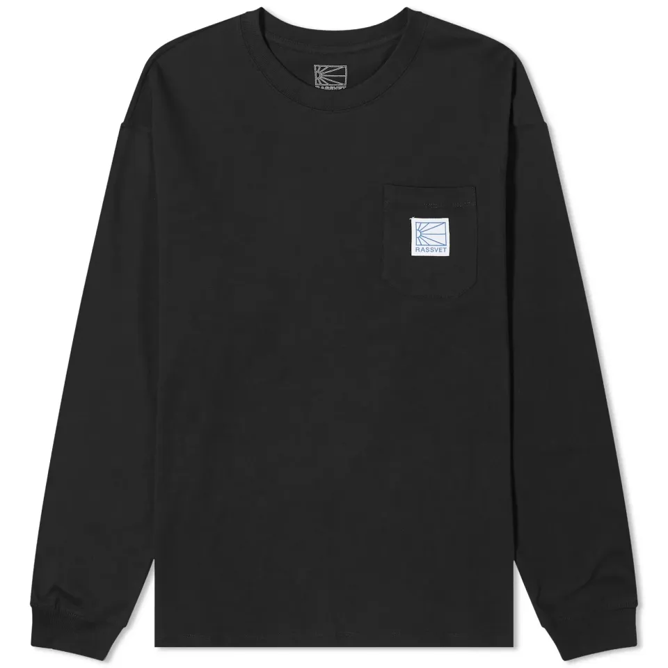 Pocket Tag Long Sleeve T-Shirt