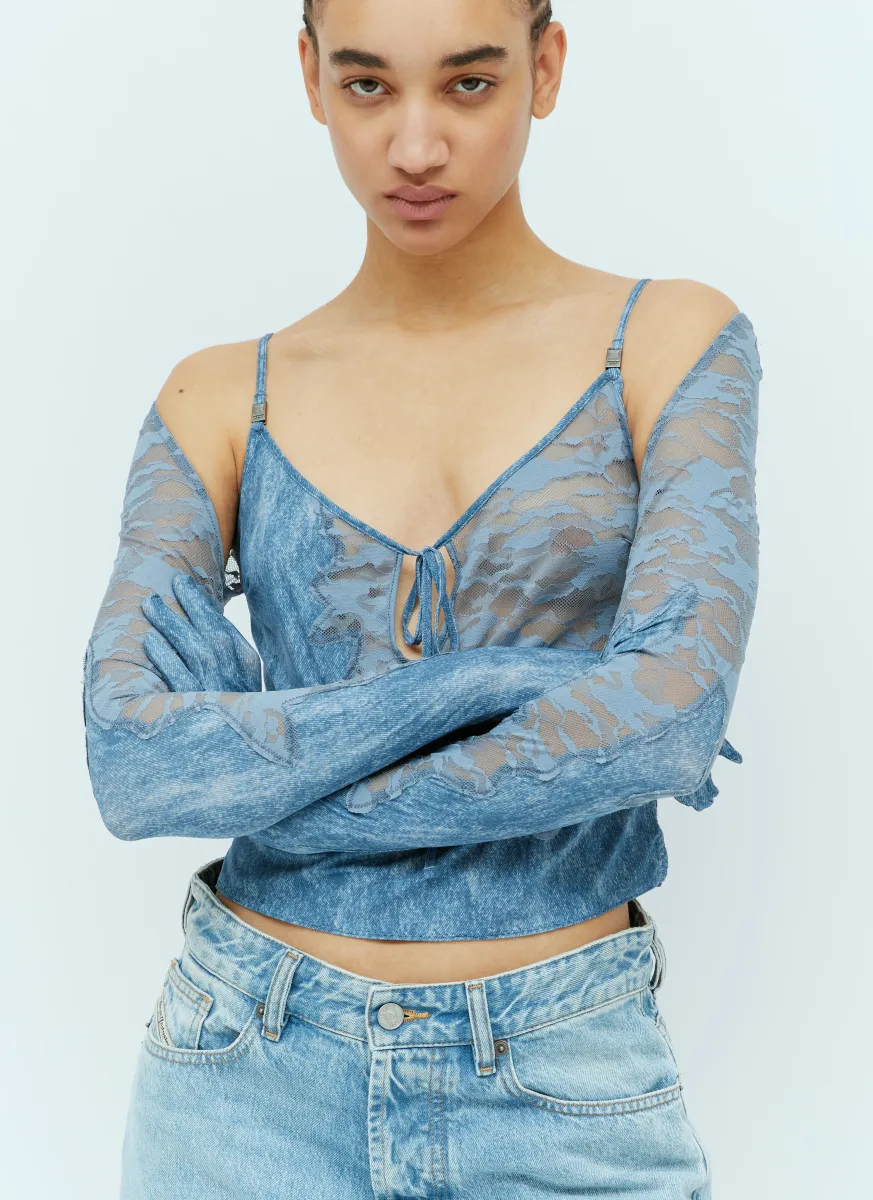 Lace-Bolero Top