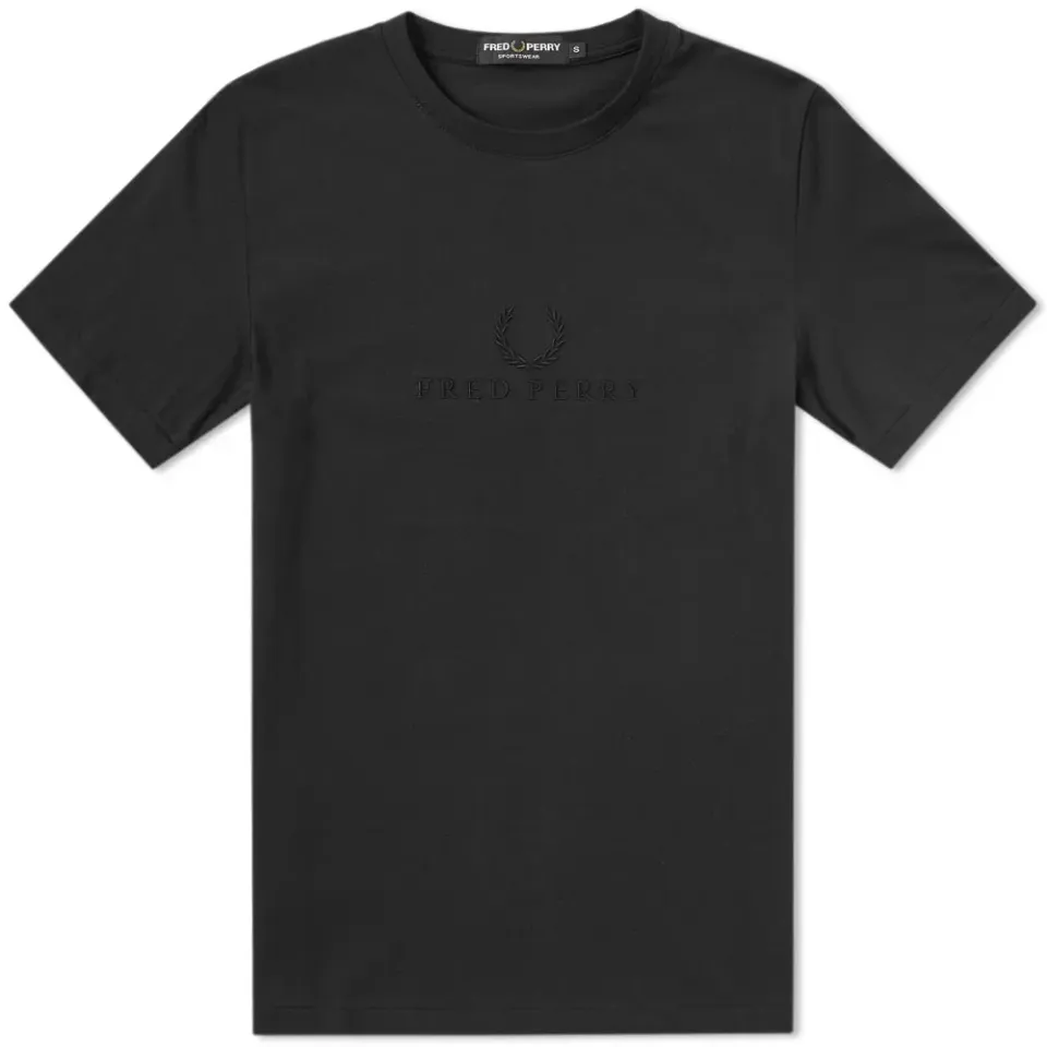 Fred Perry Tonal Embroidered Tee
