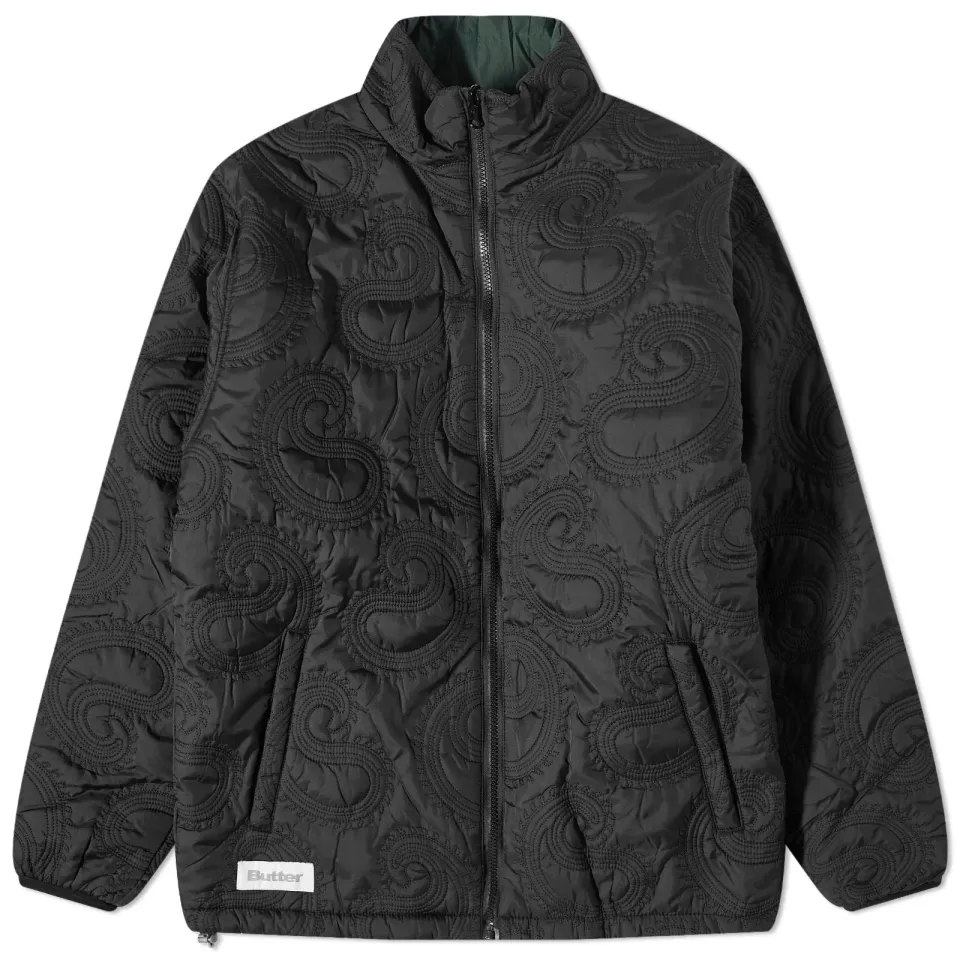 Paisley Reversible Puffer Jacket