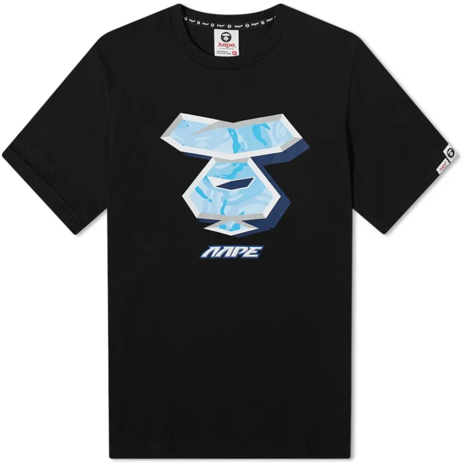 AAPE College Ape Head Tee