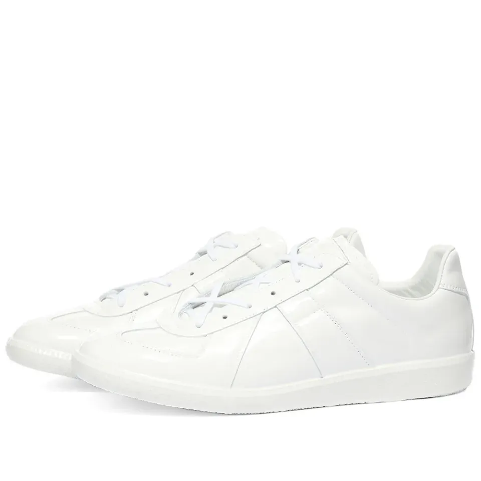 Replica Rubberised Leather Sneaker