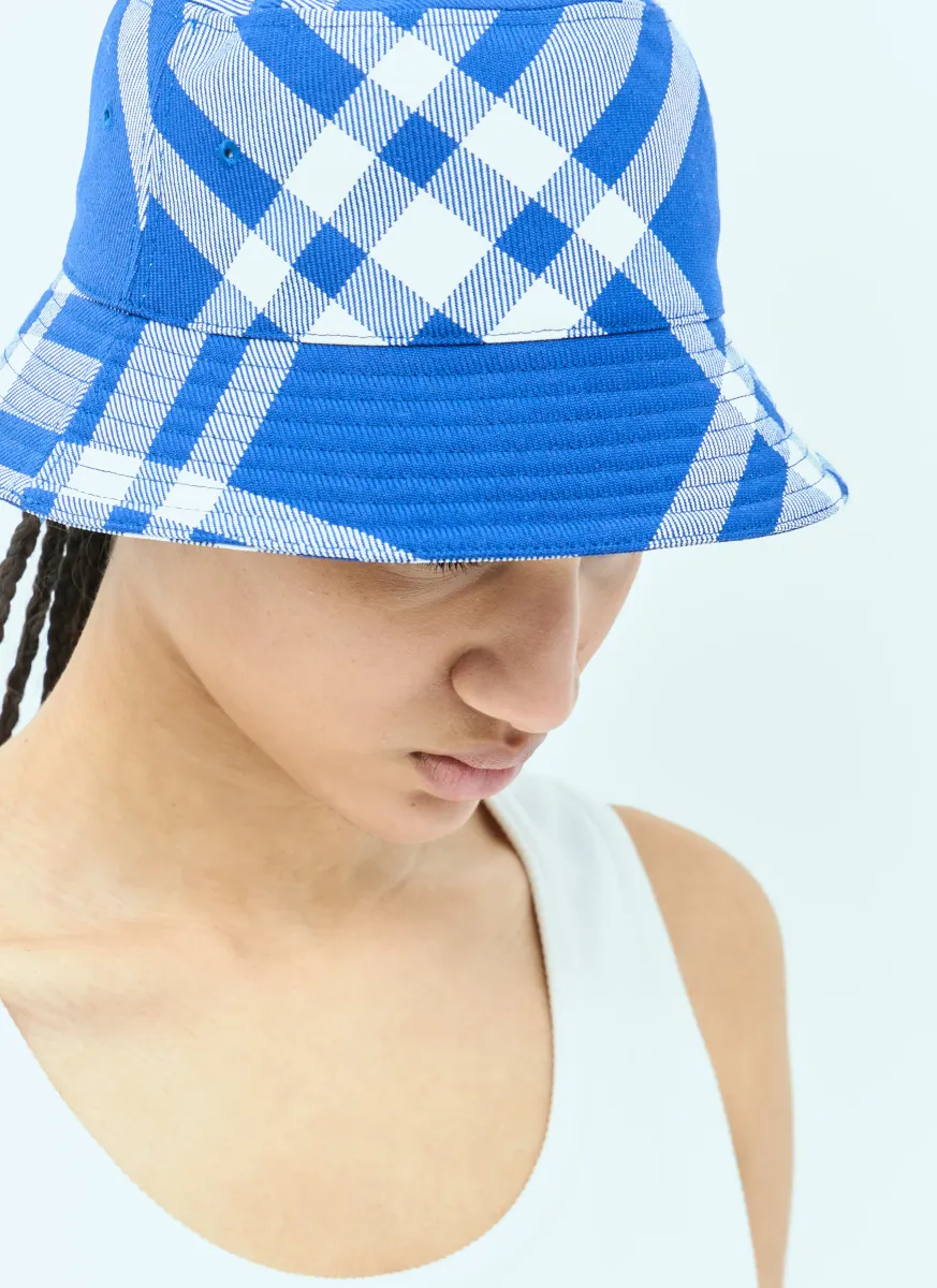 Check Bucket Hat