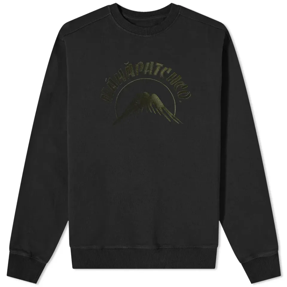 Maha Patch Embroidered Crew Sweat