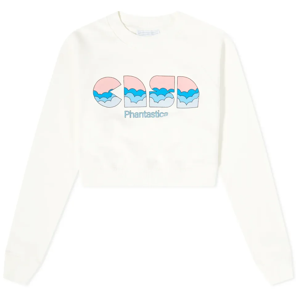 Casa Clouds Cropped Sweat
