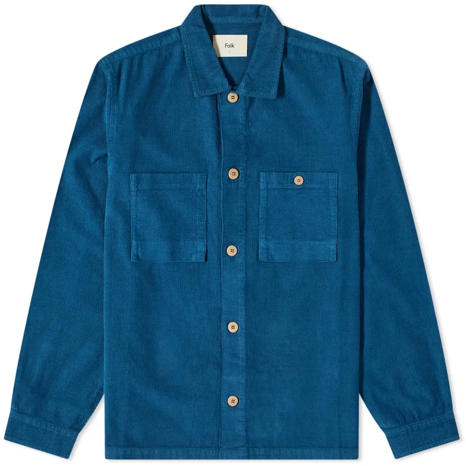 Microcheck Cord Shirt END EXCLUSIVE
