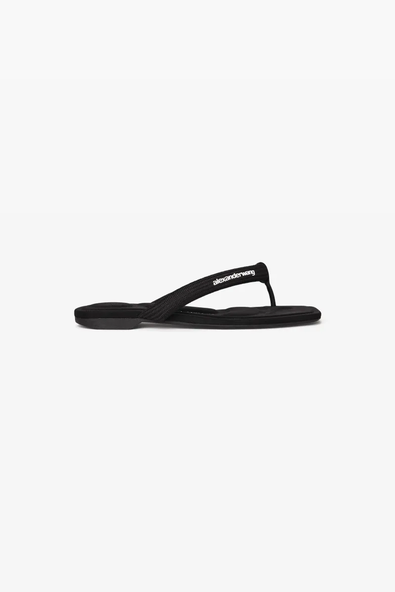 Jenna Tubular Flat Thong Sandal